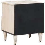  Ormar za krevet Bijelo 40 x 33 x 46 cm Čvrsto drvo manga | shoptok.hr