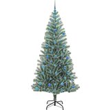vidaXL Umjetno božično drevo s snežno obloženimi vejicami in LED lučko | Shoptok.si