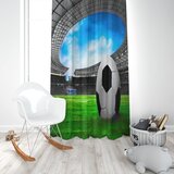  Dečiji draper fudbalska lopta crna (jedno krilo) - 140x250cm, D-047 | ePonuda.com