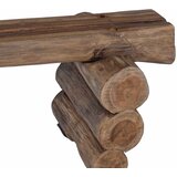  Klupa Prirodna 110 x 30 x 34 cm Čvrsto teak drvo | shoptok.hr
