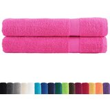 Furnova Premium brisače SOLUND 2 kos roza 80x200 cm 600 g/m2, (21916721) | Shoptok.si