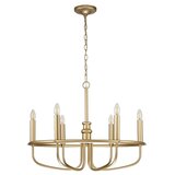  Kichler KL-CAPITOL-HILL6-PNBR - Luster na lancu CAPITOL HILL 6xE14/40W/230V | Eponuda.com