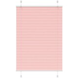 vidaXL Plisirana roleta ružičasta 95x150 cm širina tkanine 94,4 cm | shoptok.hr