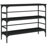  Konzolni stol crni 100 x 32 x 75 cm od konstruiranog drva | Eponuda.ba