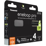 Panasonic Rechargeable batteries ENELOOP PRO AA 2500 mAh 4 szt + case (BK-3HCDE /4CP+CASE) | shoptok.hr