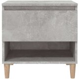 Noćni ormarići 2 kom boja betona 50x46x50 cm konstruirano drvo | shoptok.hr