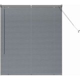 vidaXL Zavjesa za prozor sa zavjesama Ostalo Tamnosiva 110 x 130 cm Aluminij | shoptok.hr