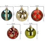  Set Kuglica za Božićno Drvce Springos® 6 cm 30 kom. | shoptok.hr