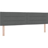 LED Box Spring Krevet Tamno siva 180 x 200 cm tkanina | shoptok.hr