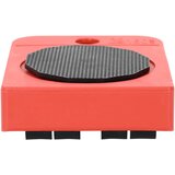  Kotačići za namještaj 8 kom s podizačima crveni 9,8 x 7,5 x 3 cm 150 kg | shoptok.hr