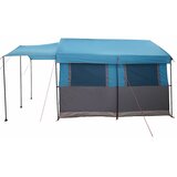  Obiteljski šator za 4 osobe Plava i siva 324 x 255 x 230 cm | shoptok.hr
