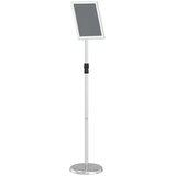  Stalci za sajmove Srebrno 25 x 25 x 125 cm Aluminij | Eponuda.ba