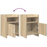  Noćni ormarići Hrast sonoma 40 x 36 x 60 cm Konstruirano drvo | shoptok.hr