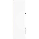  Visoka komoda bijela 60 x 35,5 x 103,5 cm od konstruiranog drva | shoptok.hr