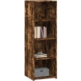 vidaXL Visoka omara dimljeni hrast 40x41x124 cm inženirski les | Shoptok.si