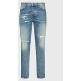 Young Poets Society Jeans hlače Morten 107700 Modra Slim Fit