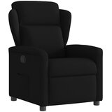 Naslonjač od tkanine crni | shoptok.hr