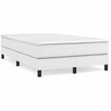Krevet box spring s madracem bijeli 120x190 cm od umjetne kože | Eponuda.ba