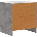  Noćni ormar s ladicama 2 pcs Betonska siva 43 x 34,5 x 44,5 cm | shoptok.hr