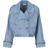 Vero Moda VMLELOU SHORT LS TRENCHCOAT Plava Cijene