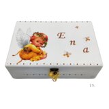  Kutija uspomena personalizirana imenom - poklon za rođenje, krštenje ili rođendan djeteta - 15. 20x30x10cm - 15476 | shoptok.hr