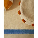 Kave Home Modra/bež bombažna preproga 90x150 cm Nalim – | Shoptok.si