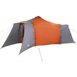 Tipi šator s krovom Siva i narančasta 492 x 492 x 275 cm taft | shoptok.hr