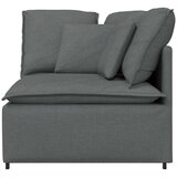  Modularna sofa Kutni modul s jastucima tamno siva 100 cm | shoptok.hr