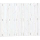  Zidno uzglavlje bijelo 108x3x90 cm od masivne borovine | shoptok.hr
