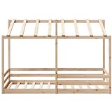  Dječji krevet s krovom 100 x 200 cm od masivne borovine | shoptok.hr