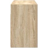 vidaXL Kopalniška stenska omarica sonoma hrast 60x25x40 cm inž. les | Shoptok.si