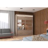 ADRK Klizni ormar s ogledalom TOLEDO 180 cm - HRAST TARTUF | shoptok.hr