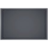  Vrtna saksija Antracit 60 x 40 x 50 cm Čelična vrata | shoptok.hr
