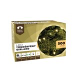  Svetlosni venac, zeleni kabl, 500 LED toplo bela | Eponuda.com