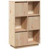  Visoka komoda 74 x 35 x 117 cm od masivne borovine | shoptok.hr