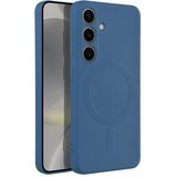 futrola silicone mag cover za samsung S926 galaxy S24 plus tamno plava | ePonuda.com