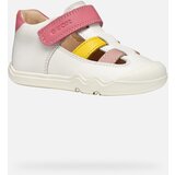 Geox White Girls Barefoot Sneakers with Open Instep Steppieup - Girls | shoptok.hr