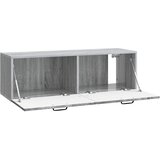  ormar za zid Siva sonoma 98 x 31 x 30 cm Konstruirano drvo | shoptok.hr