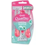 Quattro jednokratni brijač ženski 4 sečiva 3kom