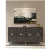 Hanah home komoda robber KB150 anthracite silver
