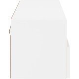 vidaXL Stenska TV omarica bela 100x30x30 cm inženirski les | Shoptok.si
