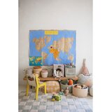 Lorena Canals Svetlo modra/kremno bela pralna/ročno tkana bombažna preproga 120x160 cm Kitchen Tiles Blue Sage – | Shoptok.si