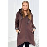 Kesi Brown zip-up hoodie Cijene