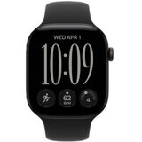 Apple Pametna ura Watch S12 GPS 42mm Black Aluminium Case s paščkom Black Sport Band, S/M, (5000481851) | Shoptok.si