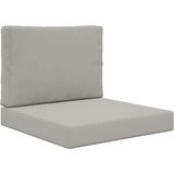  Zunanja blazina za kavč 2 pcs Siva Poliester, (5000202290) | Shoptok.si