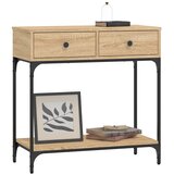  Konzolni stol boja hrasta 75 x 34,5 x 75 cm konstruirano drvo | Eponuda.ba