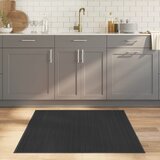  Tepih kvadratni sivi 100 x 100 cm od bambusa | shoptok.hr