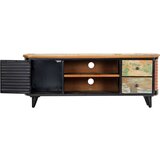 TV ormarić 120 x 30 x 45 cm od masivnog obnovljenog drva | shoptok.hr
