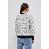 Marisse Women's Sweatshirt L-Bl-4012 Off White | ePonuda.com