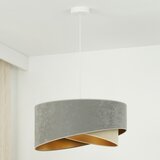  Brilagi - LED luster na sajli LYRA 1xE27/15W/230V siva/bež/zlatna | Eponuda.com